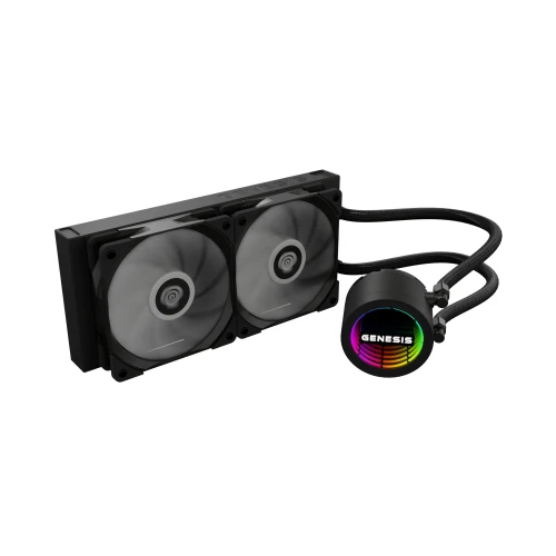 Chłodzenie wodne AiO Genesis Hydria 240mm ARGB Black