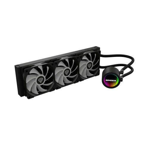 Chłodzenie wodne AiO Genesis Hydria 360mm ARGB Black
