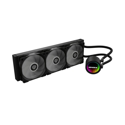 Chłodzenie wodne AiO Genesis Hydria 360mm ARGB Black