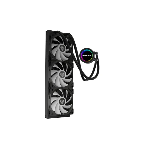 Chłodzenie wodne AiO Genesis Hydria 360mm ARGB Black