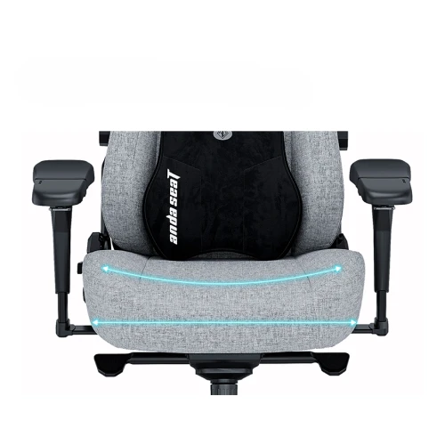 Fotel Anda Seat Kaiser 3 Pro XL Materiałowy gray