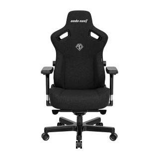 Fotel Anda Seat Kaiser 3 XL Black Materiałowy 