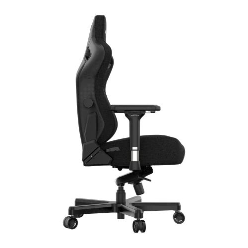 Fotel Anda Seat Kaiser 3 XL Black Materiałowy 