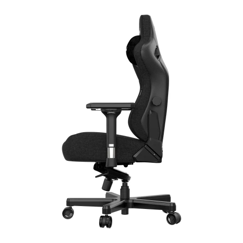 Fotel Anda Seat Kaiser 3 XL Black Materiałowy 