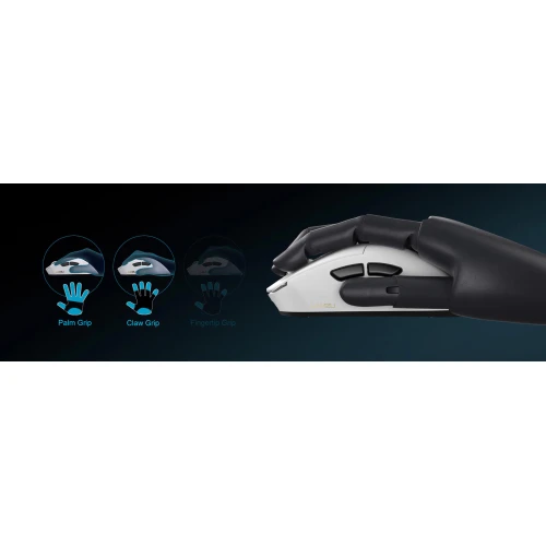 Mysz Lamzu Paro Aurora 8K Wireless White