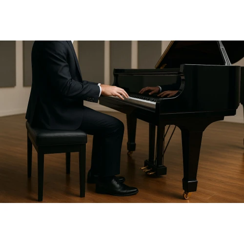 Krzesło MOZOS PB03 stołek ława do pianina, keyboardu ze schowkiem