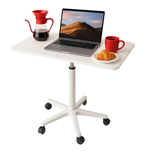 Mobilny stolik pod laptopa z regulacją wysokości MOZOS SPM4-WH