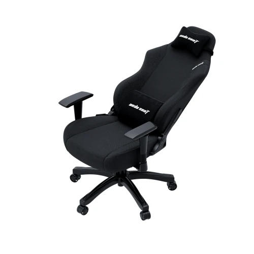 Fotel Anda Seat Luna Black Materiałowy
