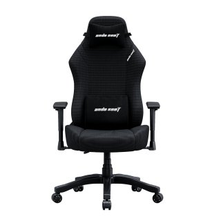 Fotel Anda Seat Luna Black Materiałowy