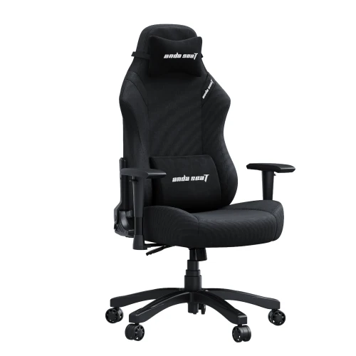 Fotel Anda Seat Luna Black Materiałowy