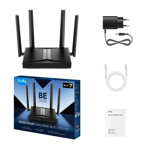 Router Cudy WR3600 BE3600 Gigabit Wi-Fi 7 Mesh