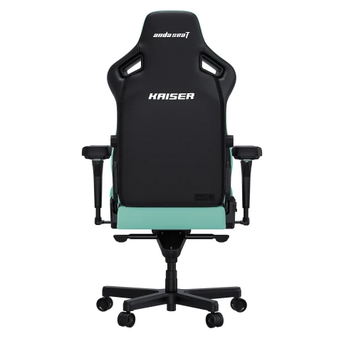Fotel Anda Seat Kaiser 4 L skórzany zielony