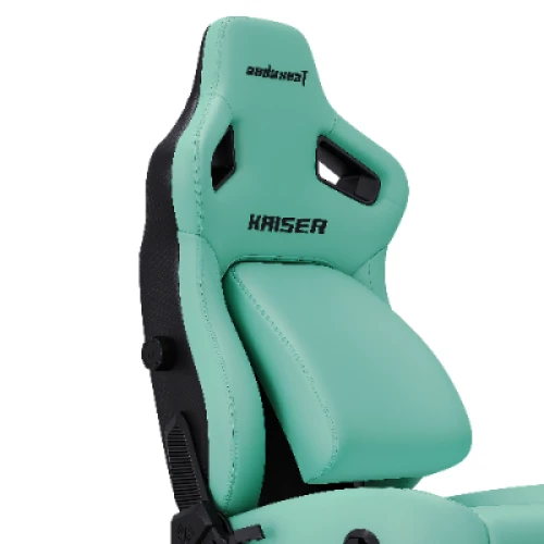 Fotel Anda Seat Kaiser 4 L skórzany zielony