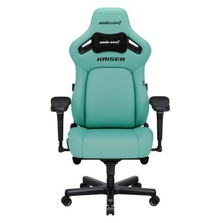 Fotel Anda Seat Kaiser 4 L skórzany zielony
