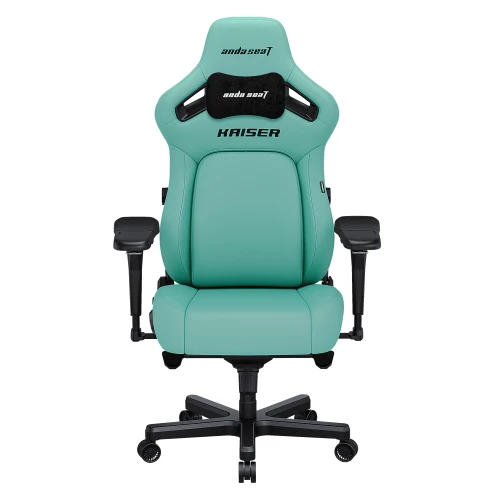 Fotel Anda Seat Kaiser 4 L skórzany zielony