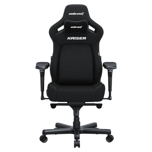 Fotel Anda Seat Kaiser 4 Black Materiałowy