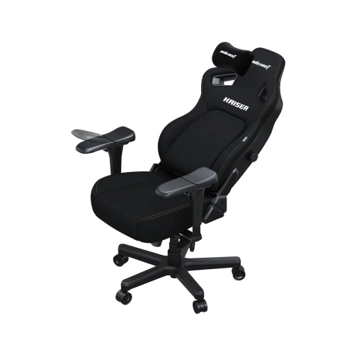 Fotel Anda Seat Kaiser 4 Black Materiałowy