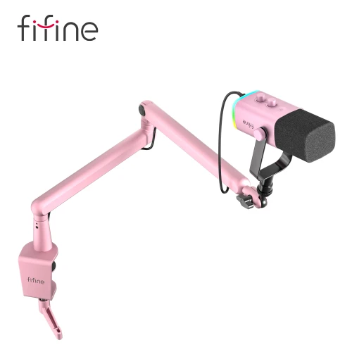 Mikrofon Fifine TAM8P XLR/USB Pink