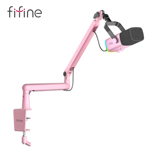 Mikrofon Fifine TAM8P XLR/USB Pink