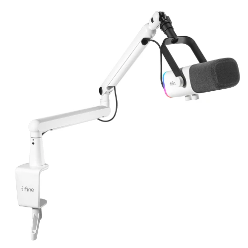 Mikrofon Fifine TAM8W XLR/USB White