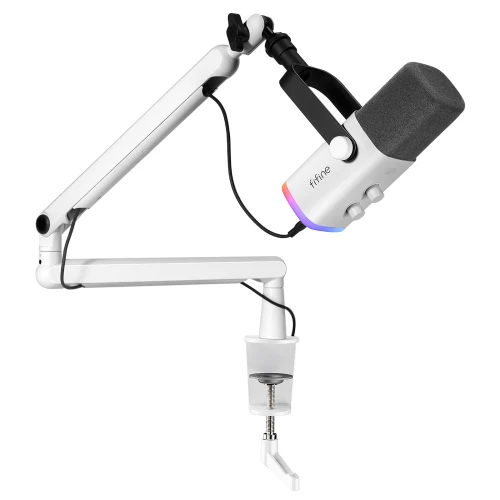 Mikrofon Fifine TAM8W XLR/USB White