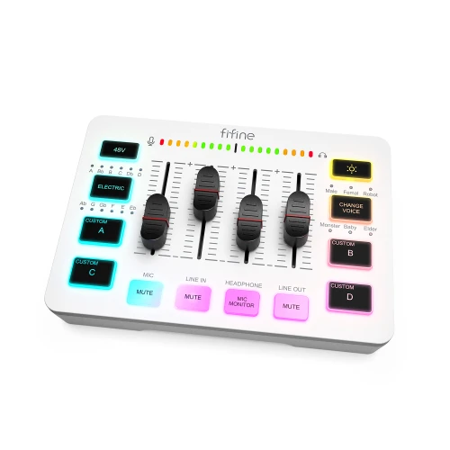 Mikser audio Fifine Sound Card  SC3W