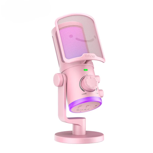 Mikrofon Fifine AM6P USB Pink