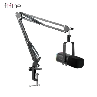 Mikrofon dynamiczny Fifine AM8T ze statywem