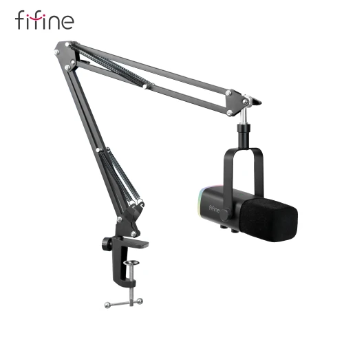 Mikrofon dynamiczny Fifine AM8T ze statywem