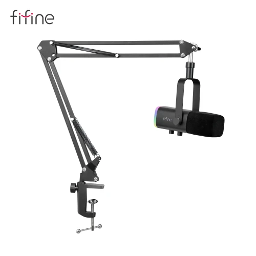 Mikrofon dynamiczny Fifine AM8T ze statywem