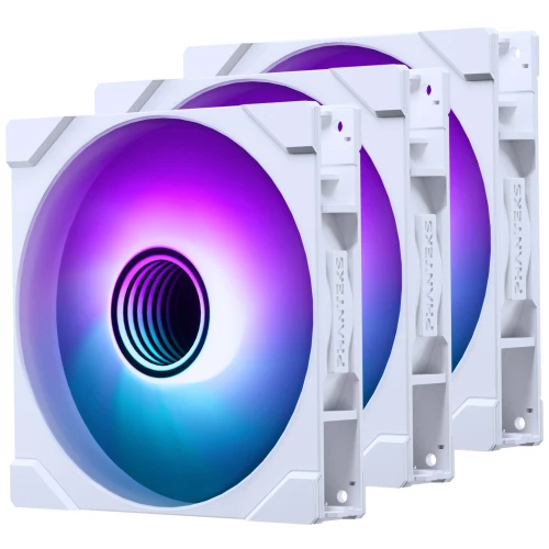 Wentylator Phanteks M25 Gen2 PWM D-RGB Fan 3-pack 140mm - biały