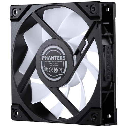 Wentylator Phanteks M25 Gen2 PWM D-RGB Fan 120mm - czarny