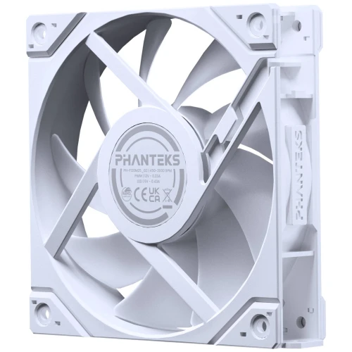 Wentylator Phanteks M25 Gen2 PWM D-RGB Fan 3-pack Reverse Blade 120mm - biały