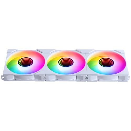 Wentylator Phanteks M25 Gen2 PWM D-RGB Fan 3-pack Reverse Blade 120mm - biały
