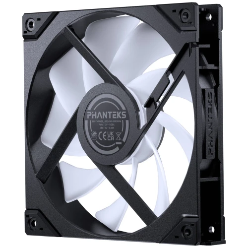 Wentylator Phanteks M25 Gen2 PWM D-RGB Fan 140mm - czarny