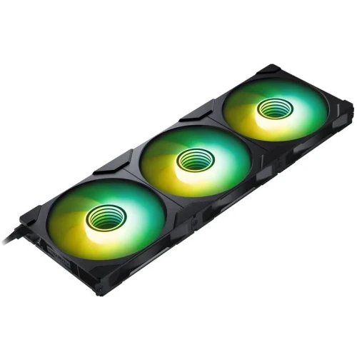 Wentylator Phanteks M25 Gen2 PWM D-RGB Fan 3-pack Reverse Blade 140mm - czarny