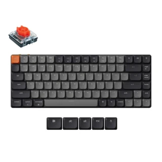 Klawiatura Keychron K3 v3 QMK Wireless RGB Red