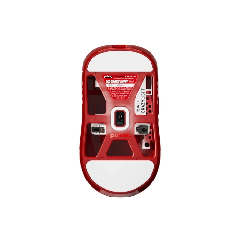 Mysz Pulsar X2 CRAZYLIGHT T1 Edition 8K Wireless Red