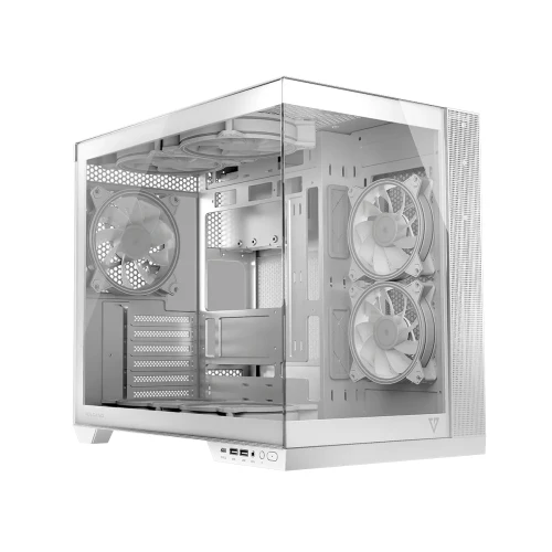Obudowa Modecom Volcano Panorama APEX ARGB 5F Midi White