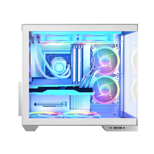 Obudowa Modecom Volcano Panorama APEX ARGB 5F Midi White