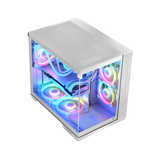 Obudowa Modecom Volcano Panorama APEX ARGB 5F Midi White