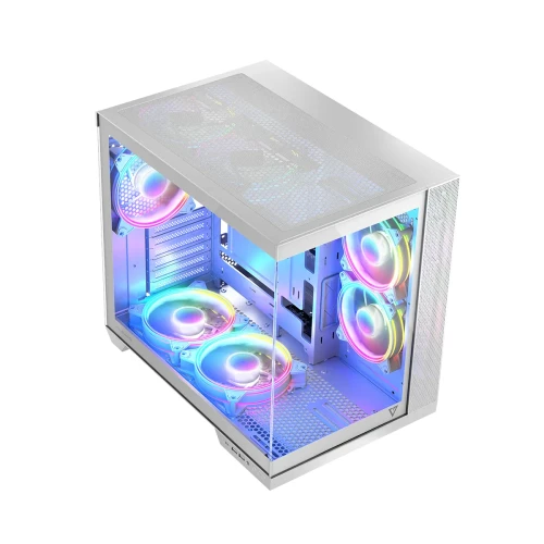 Obudowa Modecom Volcano Panorama APEX ARGB 5F Midi White