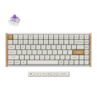 Klawiatura Keychron K2 HE Wireless Magnetic Wood White