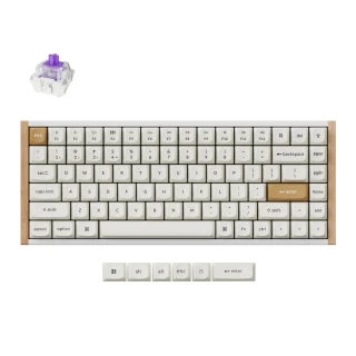 Klawiatura Keychron K2 HE Wireless Magnetic Wood White
