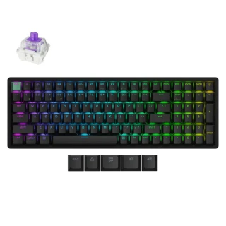 Klawiatura Keychron K4 HE Wireless Magnetic Black
