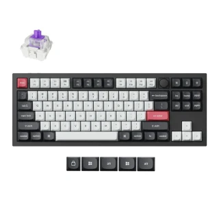 Klawiatura Keychron Q3 HE QMK Wireless Carbon Black