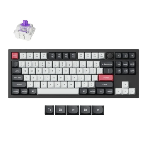 Klawiatura Keychron Q3 HE QMK Wireless Carbon Black
