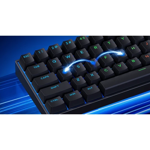 Klawiatura MCHOSE ACE 60 8K RGB Wireless Black Magnetic TTC Uranus SE