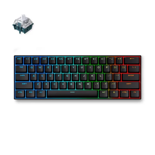 Klawiatura MCHOSE ACE 60 8K RGB Wireless Black Magnetic TTC Uranus SE