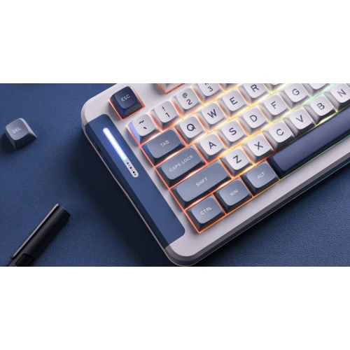 Klawiatura MCHOSE X75 RGB Wireless White Hyacinth
